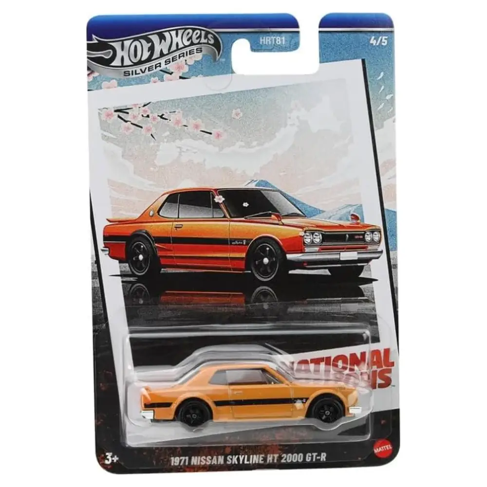 Hot Wheels 1971 Nissan Skyline HT 2000 GT-R – Koleksiyonluk Diecast Model Araba