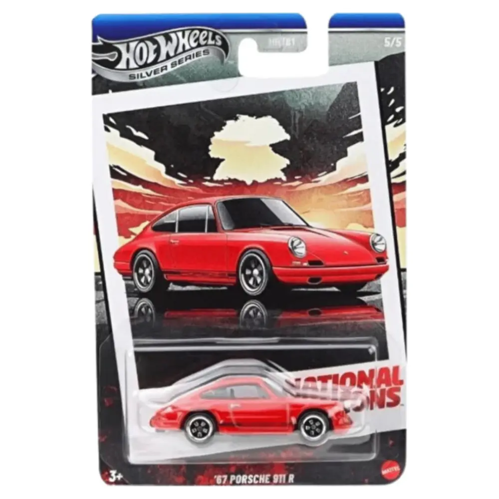 Hot Wheels Silver Series '67 Porsche 911 R JBY86 – Diecast Model Araba