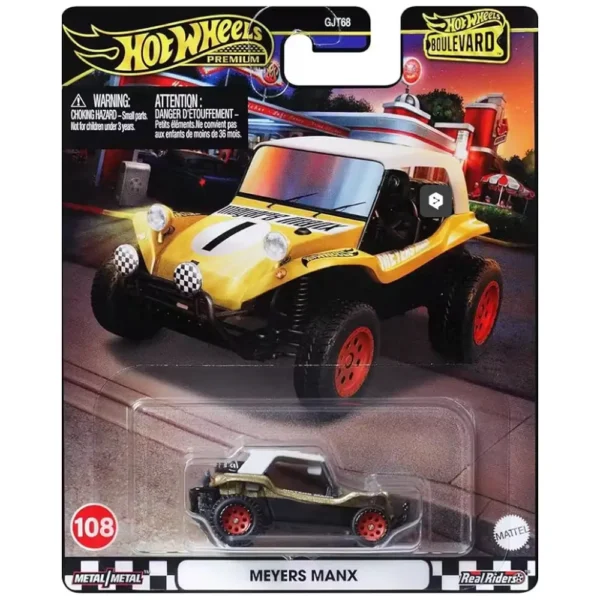 Hot Wheels Boulevard Premium Meyers Manx HRT57 – Koleksiyonluk Diecast Model Araba