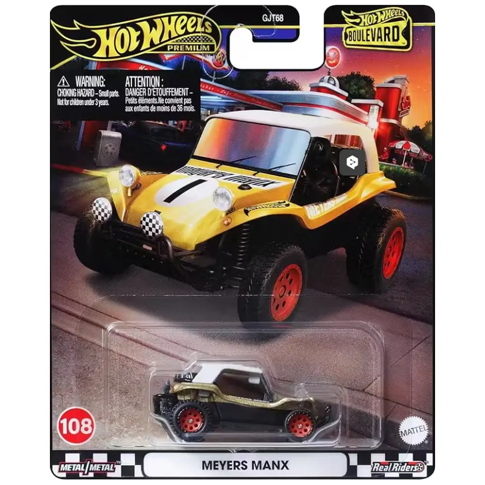 Hot Wheels Boulevard Premium Meyers Manx HRT57 – Koleksiyonluk Diecast Model Araba