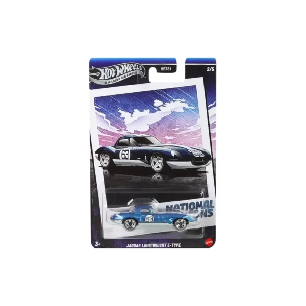 Hot Wheels Jaguar Lightweight E-Type – Klasik İngiliz Yarış Arabası Diecast Model