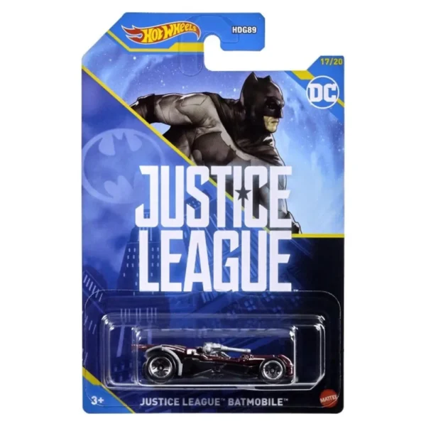 Hot Wheels Justice League Batmobile HLK71 – Batman Koleksiyonluk Diecast Model Araba