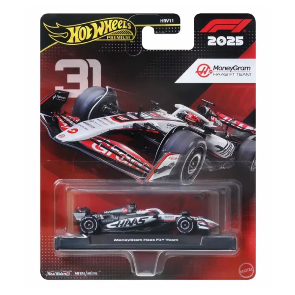 Hot Wheels Premium MoneyGram Haas F1 Team JKD78 – Formula 1 Diecast Yarış Arabası