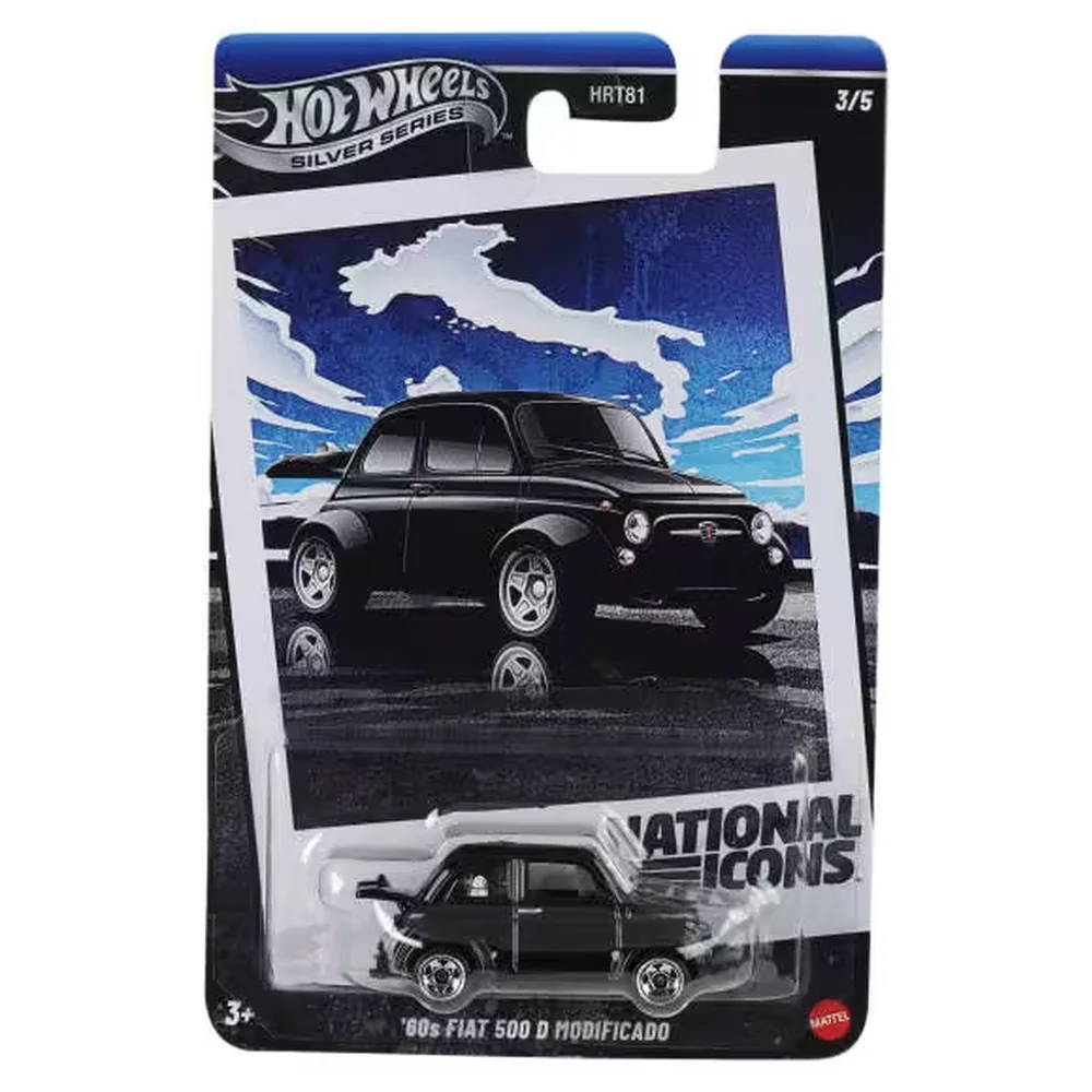 Hot Wheels Vintage Premium '60s Fiat 500 D Modificado JBY88 – Koleksiyonluk Diecast Model Araba