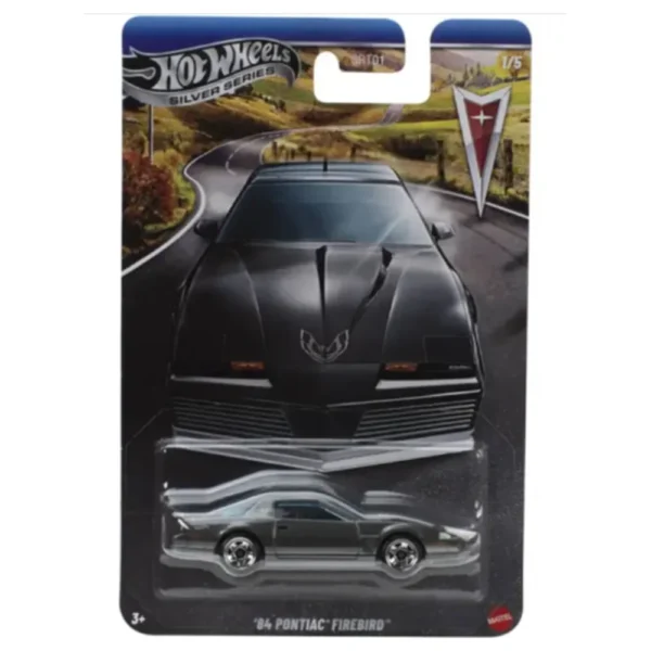 Hot Wheels Silver Series '84 Pontiac Firebird JKY09 – Koleksiyonluk Diecast Model Araba