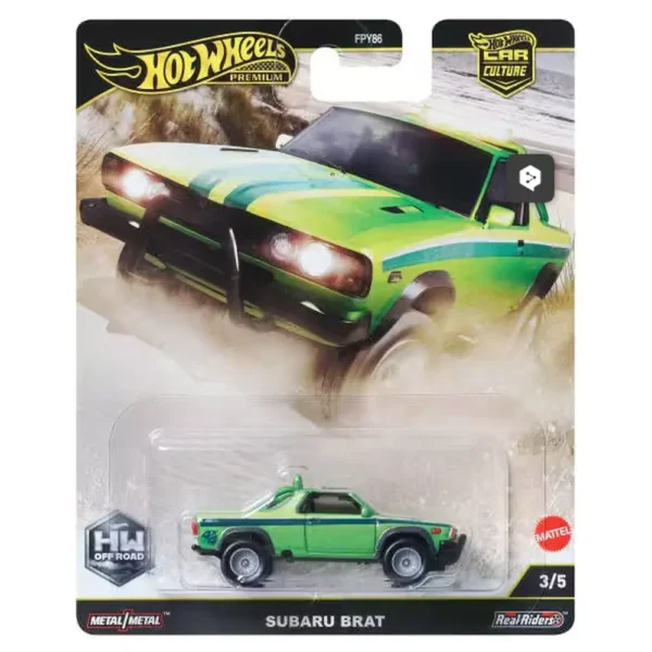 Hot Wheels Car Culture Premium Subaru BRAT JBK72 – Koleksiyonluk Diecast Model Araba