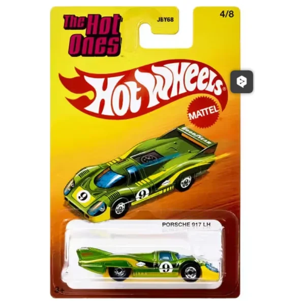 Hot Wheels The Hot Ones Porsche 917 LH JKX43 – Koleksiyonluk Diecast Model Araba