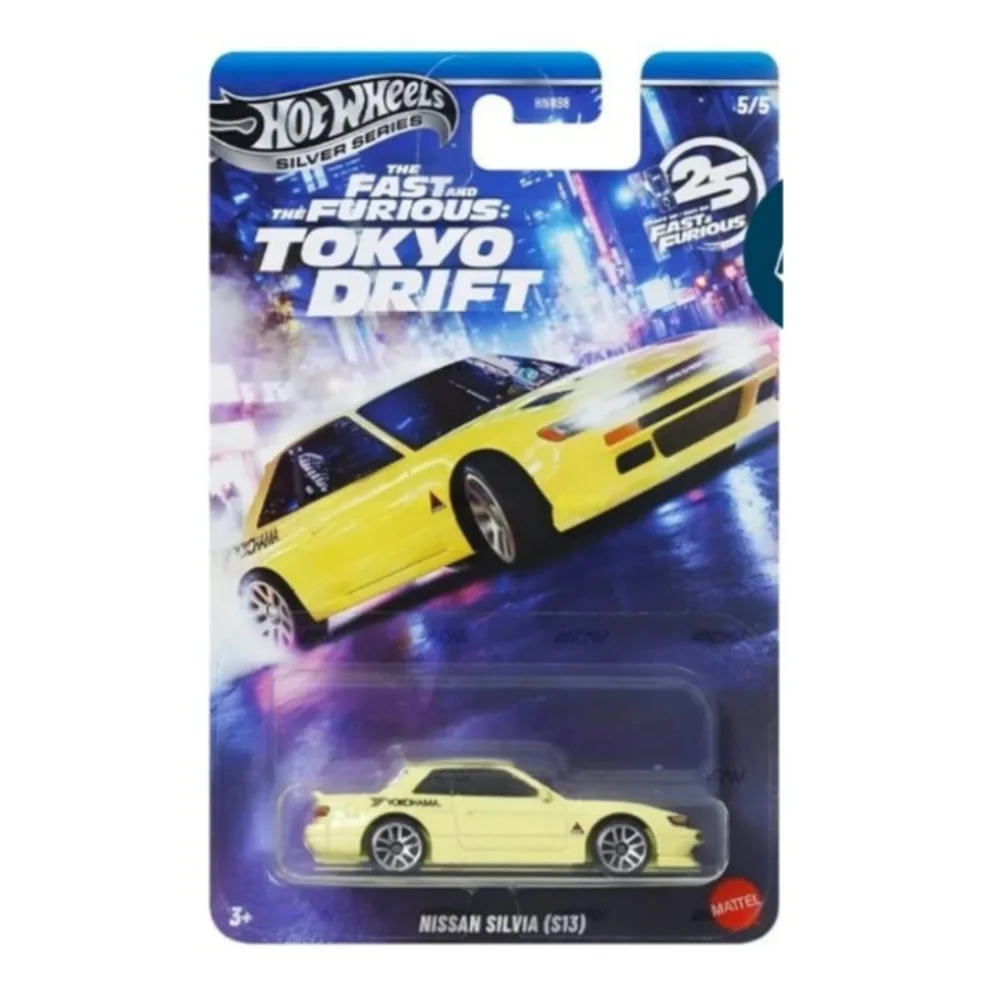 Hot Wheels Fast & Furious Tokyo Drift Nissan Silvia S13 – Koleksiyonluk Diecast Model Araba HNR88