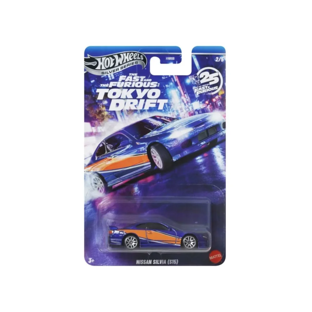 Hot Wheels Fast & Furious Tokyo Drift Nissan Silvia S15 JKX06 – 1:64 Diecast Model Araba