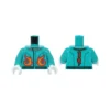 LEGO Turkuaz Alev Desenli Minifigür Gövdesi (Torso) – 973pb6576c01