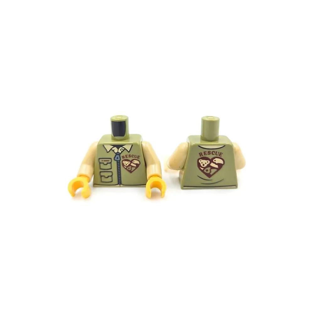 LEGO Rescue Kurtarma Ekibi Minifigür Gövdesi (Torso) – 973pb6577c01
