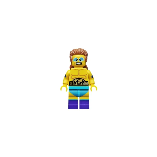 LEGO Seri 15 Güreş Şampiyonu Minifigür – Wrestling Champion (Standsız ve Aksesuarsız) COL241
