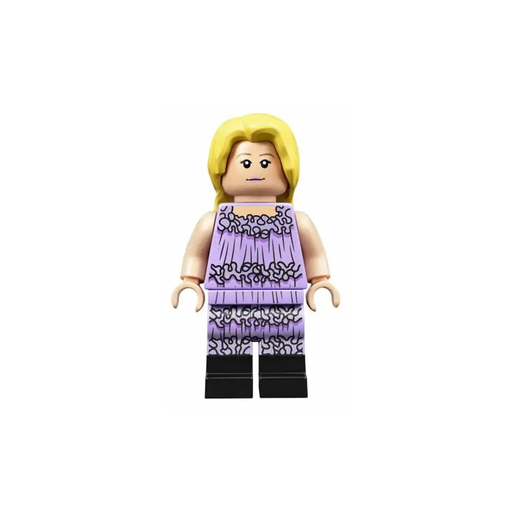 LEGO Harry Potter Luna Lovegood Minifigür – Lavanta Rengi Elbiseli HP227