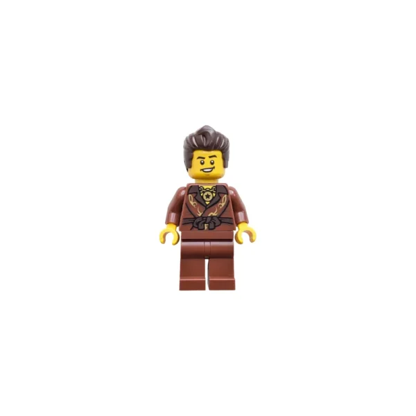 LEGO Ninjago Dareth Kahverengi Cübbeli Minifigür – BAM njo1061