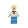 LEGO Scooby-Doo Fred Jones Minifigür – Orijinal LEGO (Yüzde hafif silikler var) SCD008