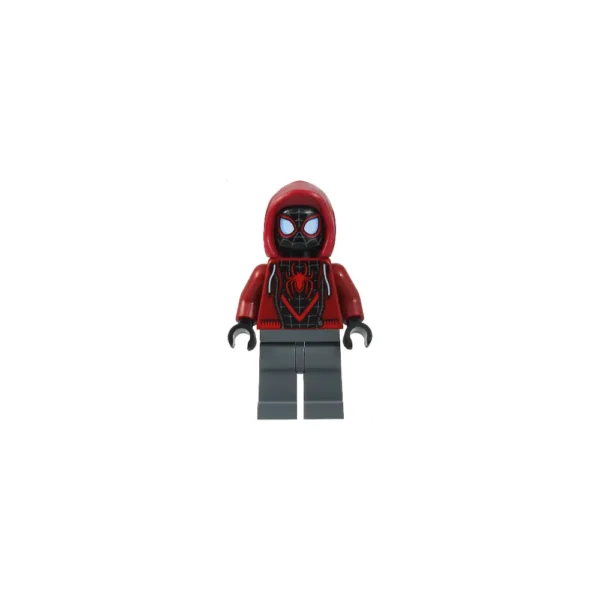 LEGO Marvel Spider-Man Miles Morales Minifigür – Kırmızı Kapüşonlu SH0943