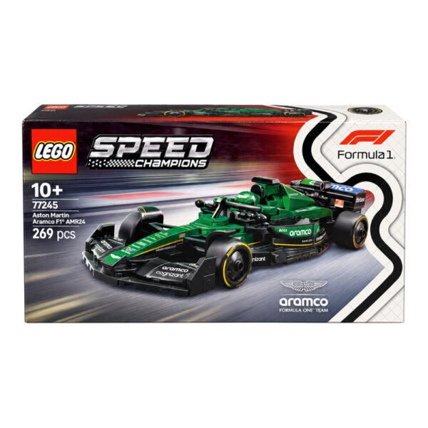LEGO Speed Champions Aston Martin Aramco F1 AMR24 Yarış Arabası 77245