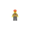 LEGO Train Erkek Tren Çalışanı Minifigür – Male Train Worker TRN239