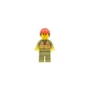 LEGO Train Kadın Tren Çalışanı Minifigür – Female Train Worker TRN246