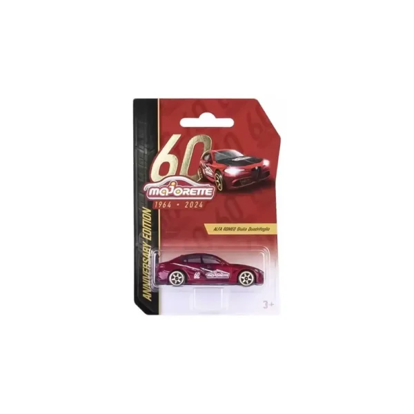 Majorette Premium 60. Yıl Alfa Romeo Giulia 212054100 – Diecast Model Araba