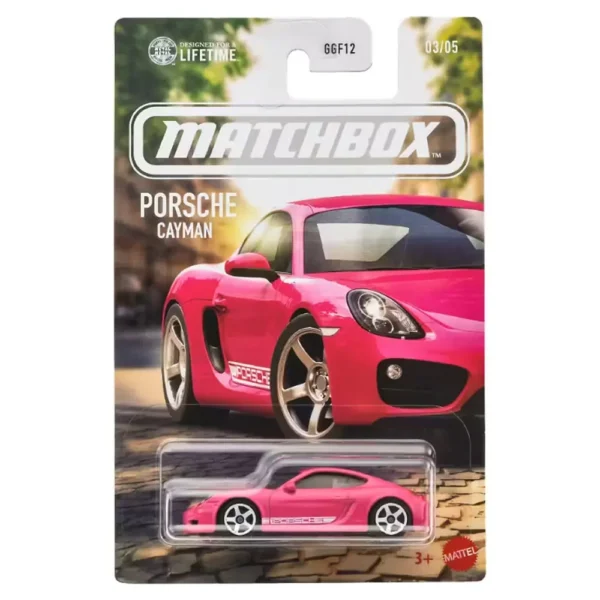 Matchbox Porsche Cayman JJR57 – Koleksiyonluk Diecast Model Araba